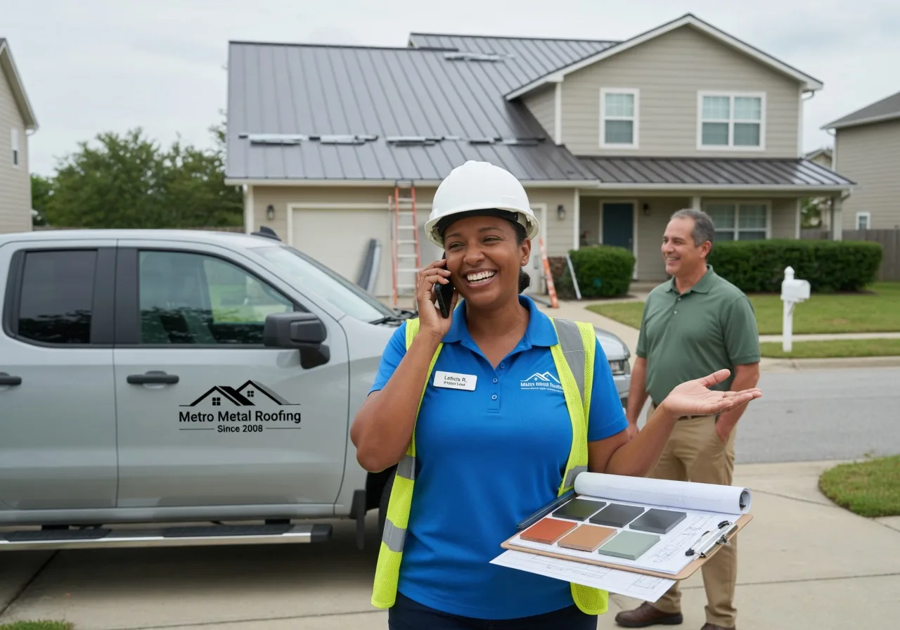 Storm Damage Metal Roof Repair in Newburg, ND